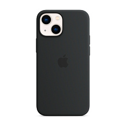 Клип-кейс (накладка) Silicone Case для Apple iPhone 13 Mini силикон, чёрный