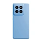 Клип-кейс (накладка) Silicone cover закрытый для Xiaomi 14T силикон, голубой