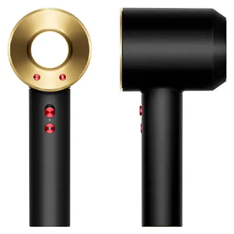 Фен Dyson Supersonic HD15 чёрный, золотой (футляр) - 4