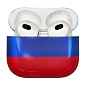Беспроводные наушники Apple AirPods 3 with MagSafe "Флаг РФ"
