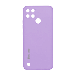 Клип-кейс (накладка) для Realme C21Y / C25Y силикон, лавандовый