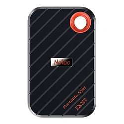 Внешний SSD Netac ZX20 II 512 ГБ чёрный