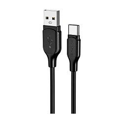 Дата-кабель Borofone BX42 Type-C 1 м, чёрный