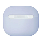 Кобура UNIQ Lino для Apple AirPods 3 поликарбонат, силикон, голубой - 2